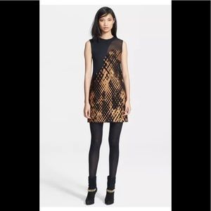 3.1 By 3.1 Phillip Lim Mixed Media Patchwork Dress